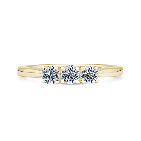 M3R02 Round Engagement Ring