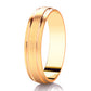 Ladies DC142B Diamond Cut Wedding Ring