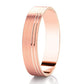 Ladies DC157B Diamond Cut Wedding Ring