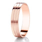 Ladies DC314 Diamond Cut Wedding Ring