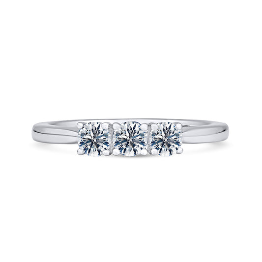 M3R02 Round Engagement Ring